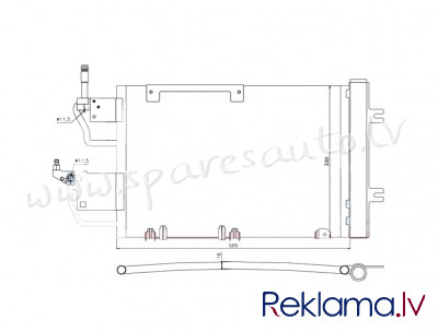 RC940052 - 'OEM: 1850111' CDTI, EDA\\\Cooling - Kondicioniera Radiators - OPEL ZAFIRA  B (2005-2008) Рига - изображение 1