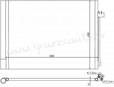 RC940058 - 'OEM: 64509239992' EDA\\\Cooling - Kondicioniera Radiators - BMW X6  F16 (2014-2019) Рига