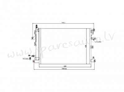 RC940089 - 'OEM: 30648955' DPI 3802, EDA\\\Cooling - Kondicioniera Radiators - VOLVO XC90 (2002-2015 Рига