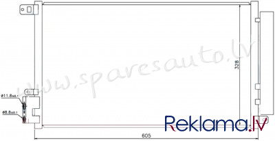 RC940095 - 'OEM: 50512105' 1.4L - Kondicioniera Radiators - OPEL COMBO  D (2012-2018) Рига - изображение 1