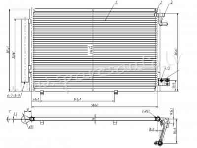 RC940108 - 'OEM: 1526277' EDA\\\Cooling - Kondicioniera Radiators - FORD FIESTA (2013-2017) Рига