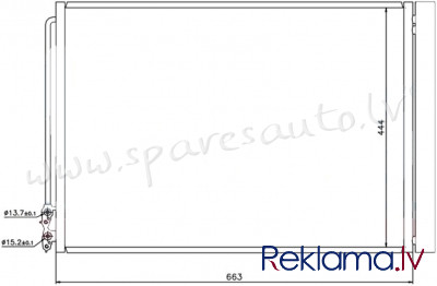 RC940110 - 'OEM: 64549248173' EDA\\\Cooling - Kondicioniera Radiators - BMW 7  F01 (2008-2015) Рига - изображение 1