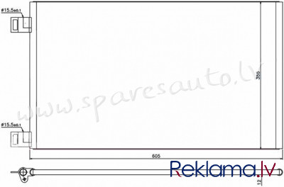 RC940184 - 'OEM: 8200455795' 1.2TCE, 1.5DCI, EDA\\\Cooling - Kondicioniera Radiators - RENAULT KANGO Rīga - foto 1