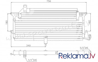 RC94328 - 'OEM: 357820413B'  - Kondicioniera Radiators - VW PASSAT  B4 (1993-1996) Рига - изображение 1