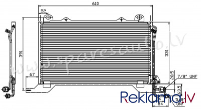 RC94425 - 'OEM: 2108300370' EDA\\\Cooling - Kondicioniera Radiators - MERCEDES E-KL W210 (1999-2002) Рига - изображение 1