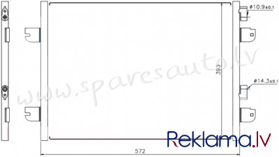 RC94673 - 'OEM: 8200182361' EDA\\\Cooling - Kondicioniera Radiators - RENAULT SCENIC (1999-2003) Рига - изображение 1