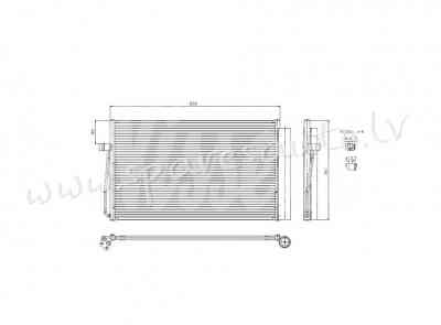 RC94679 - 'OEM: 64508379885' EDA Cooling - Kondicioniera Radiators - BMW 7  E65/E66 (2001-2004) Rīga