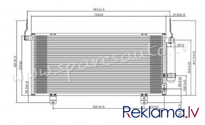 RC94705 - 'OEM: BK2J61480'  - Kondicioniera Radiators - MITSUBISHI GALANT (2004-2012) Рига - изображение 1