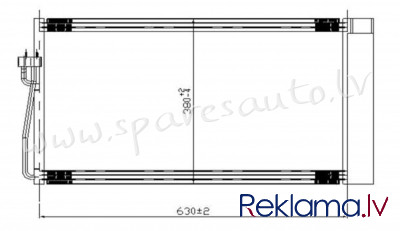 RC94747 - 'OEM: 64508381362' EDA\\\Cooling - Kondicioniera Radiators - BMW 7  E65/E66 (2001-2004) Rīga - foto 1