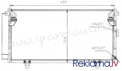 RC94886 - 'OEM: 73210AG000' DPI 3314, EDA Cooling - Kondicioniera Radiators - SUBARU OUTBACK  BP (20 Rīga - foto 1