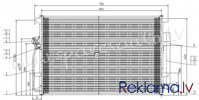 RC94917 - 'OEM: 2E0.820.413' EDA\\\Cooling - Kondicioniera Radiators - VW CRAFTER (2006-2017) Rīga - foto 1