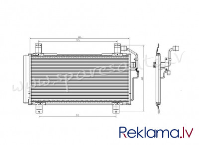 RC94928 - 'OEM: GK2G61480J' A/T (Automatic transmission), USA, EDA\\\Cooling - Kondicioniera Radiato Рига - изображение 1
