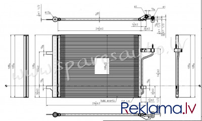 RCFD2070 - 'OEM: CV6Z19712B' suitable for USA HYBRID, DPI 4106, EDA\\\Cooling - Kondicioniera Radiat Рига - изображение 1