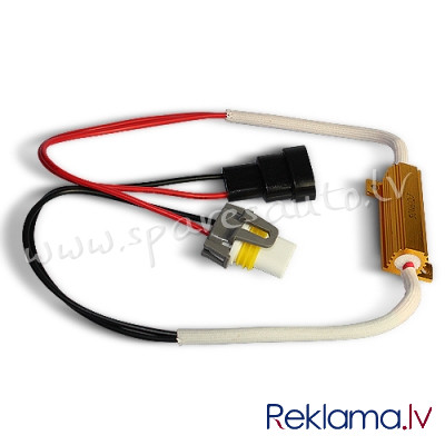 RE006 - 1PC. Resistor H8/H11 LED Warning Canceller 50W/6ohm - Elektrība - UNSORTED AUTO PIEDERUMI Рига - изображение 1