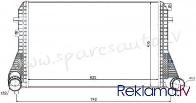 RI96542 - 'OEM: 3AA.145.805 A' 2.0TFSI, 3.6FSI - Interkūleris - SEAT ALTEA (2004-2015) Рига - изображение 1