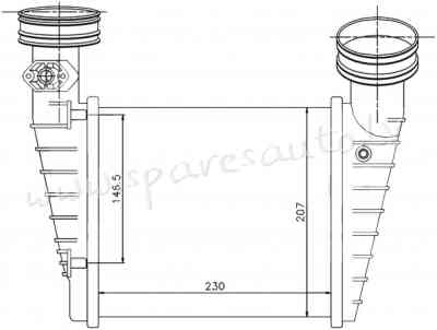 RI96731/96680 - 'OEM: 3B0145805E' with sensor cover - Interkūleris - VW PASSAT  B5/ (2000-2005) Рига