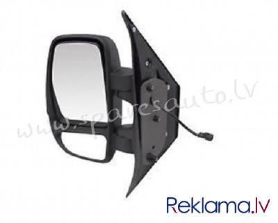 VRNM1034EL - 'OEM: 4415381' electric, heated, chromed glass, CONVEX L - Sānskata Spogulis - RENAULT  Рига - изображение 1