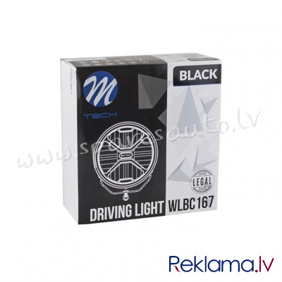 WLBC167 - Driving light M-TECH BLACK SERIES 2x40W + 2x20W LED 12-48V 80W 9". Round. Dynamic position Рига - изображение 1