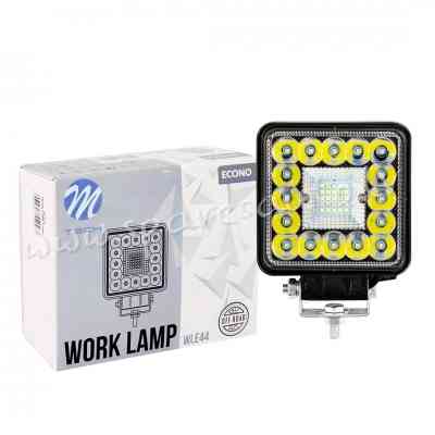 WLE44 - Work Lamp M-TECH ECONO 4" 41xSMD3030 - Square 42W 10-30V Combo - Darba Gaismas Lukturis - UN Рига