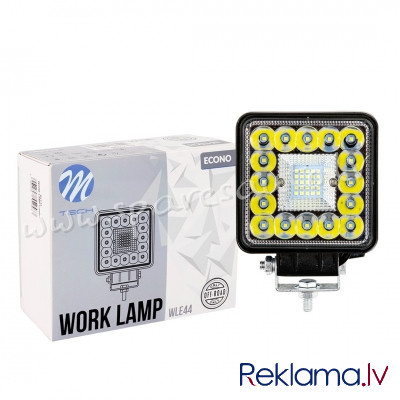 WLE44 - Work Lamp M-TECH ECONO 4" 41xSMD3030 - Square 42W 10-30V Combo - Darba Gaismas Lukturis - UN Рига - изображение 1