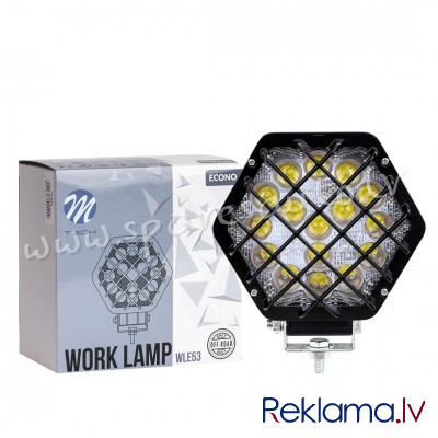 WLE53 - Work Lamp M-TECH ECONO 4" 16x3W Hex 48W 12-30V 4D Spot - Darba Gaismas Lukturis - UNSORTED W Рига - изображение 1