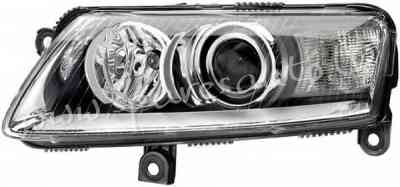 ZAD111078L - 'OEM: 4F0941029EA' Hella, with motor for headlamp levelling, Bi-Xenon, D2S, P21W, PY21W Рига