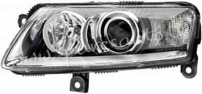 ZAD111078R - 'OEM: 4F0941030EA' Hella, with motor for headlamp levelling, Bi-Xenon, D2S, P21W, PY21W Rīga