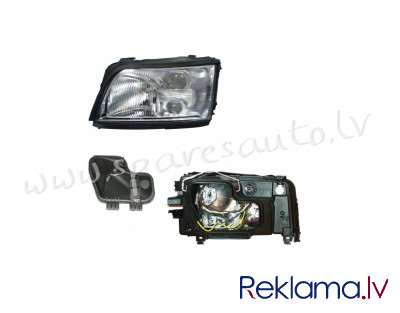ZAD1118L - 'OEM: 1EL007270151' TYC, without motor for headlamp levelling, mechanical, with fog light Rīga - foto 1