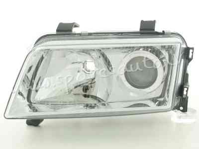 ZAD1124L(D) - 'OEM: 8D0941029' Depo, without motor for headlamp levelling, mechanical, H4, ECE - Pri Рига