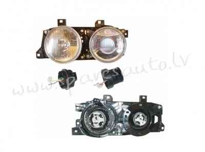 ZBM1114L - 'OEM: 63121378361' TYC, without motor for headlamp levelling, mechanical, H1/H1, ECE L -  Рига