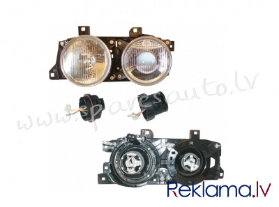 ZBM1114L - 'OEM: 63121378361' TYC, without motor for headlamp levelling, mechanical, H1/H1, ECE L -  Рига - изображение 1