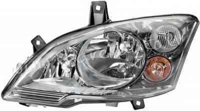 ZBZ111037L - 'OEM: 639 820 18 61' Hella, with motor for headlamp levelling, with fog light, H7/H7/H7 Рига