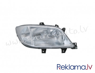 ZBZ1116L - 'OEM: A9018201061' TYC, without motor for headlamp levelling, without fog light, H1/H7, E Rīga - foto 1