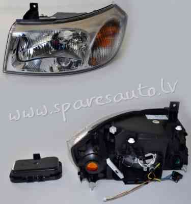 ZFD1147DL - 'OEM: 1232644' TYC, (00-02), without motor for headlamp levelling, dark, H4, ECE L - Pri Рига