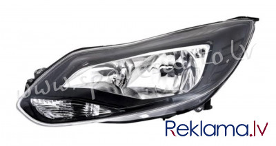 ZFD11A4BL(VS) - 'OEM: 1710195' VARROC(VISTEON), with motor for headlamp levelling, Black, H1/H7, ECE Rīga - foto 1