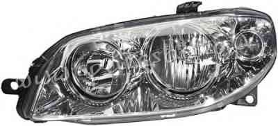 ZFT111083R - 'OEM: 46849354' Depo, without motor for headlamp levelling, H7/H1, PY21W, W5W, E4, with Rīga
