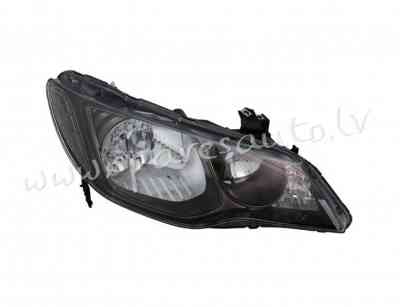 ZHD1161L - 'OEM: 33151SNBG51' TYC, SDN, (09-11), without motor for headlamp levelling, Black, HB3/HB Рига
