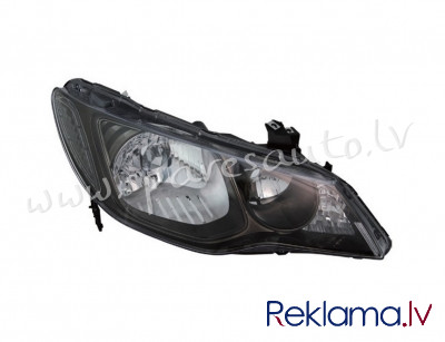 ZHD1161L - 'OEM: 33151SNBG51' TYC, SDN, (09-11), without motor for headlamp levelling, Black, HB3/HB Rīga - foto 1