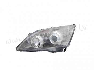 ZHD1162L - 'OEM: 33151SWNH01' TYC, (07-10), with motor for headlamp levelling, Chrome, dark, HB3/H1, Рига