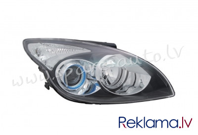 ZHN1146BL - 'OEM: 92101-2R000' TYC, without motor for headlamp levelling, Black, H1/H7, ECE L - Prie Rīga - foto 1