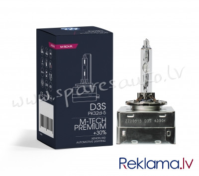 ZMD3S43 - D3S M-TECH XENON Premium D3S 4300K Bulb - Ksenona Spuldzite - UNSORTED XENON BULBS Рига - изображение 1