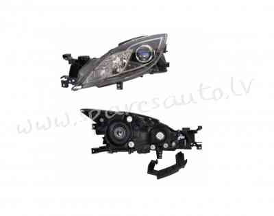 ZMZ1155L - 'OEM: GS1F510L0E' TYC, EU, (08-10), without motor for headlamp levelling, H9/H11, ECE L - Рига