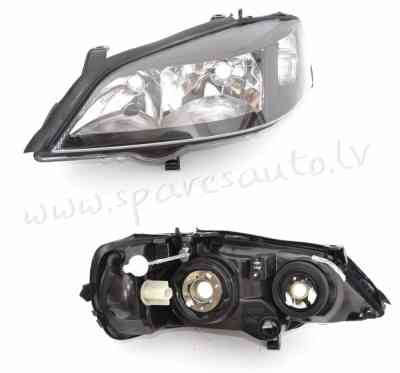 ZOP1116NL - 'OEM: 1216289' TYC, (98-04), without motor for headlamp levelling, Black, H7/HB3, ECE L  Рига