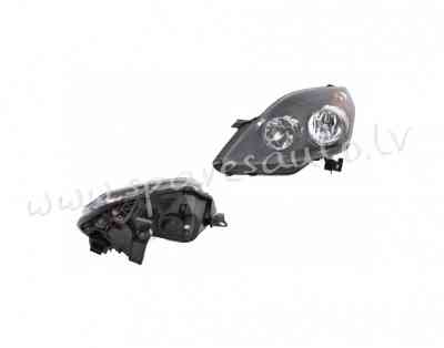 ZOP1149L - 'OEM: 1216571' TYC, (05-08), with motor for headlamp levelling, Dark grey, H1/H7, ECE L - Рига