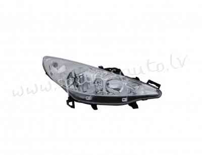 ZPG1141L - 'OEM: 620895' TYC, (-13), with motor for headlamp levelling, without fog light, H1/H7, EC Rīga
