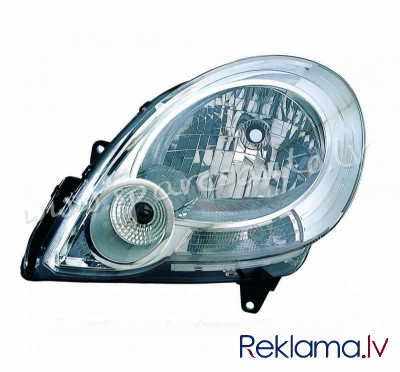 ZRN111219L - 'OEM: 7701068181' Depo, (08-13), with motor for headlamp levelling, Chrome, H4, ECE L - Rīga - foto 1