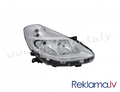 ZRN1179CL - 'OEM: 7701072004' TYC, without motor for headlamp levelling, Chrome, H7/H7, ECE L - Prie Rīga - foto 1