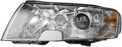ZSD111009L - 'OEM: 3U1941017D' Depo, with motor for headlamp levelling, with fog light, H3, H7/H3, E Рига