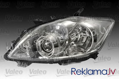 ZTY111004L - 'OEM: 8117002540' Valeo, (10-12), with motor for headlamp levelling, grey, H11, HB3, PY Рига - изображение 1