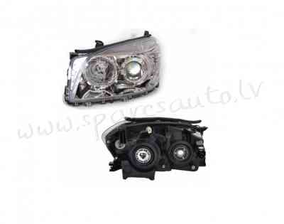 ZTY11K5L - 'OEM: 8117042311' TYC, without motor for headlamp levelling, Chrome, H11/HB3, ECE L - Pri Рига